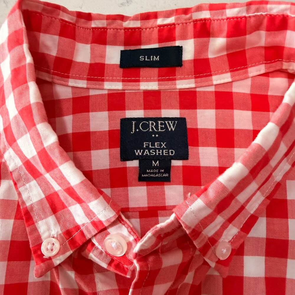 J Crew Factory Flex Washed Med Slim